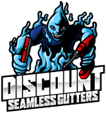 discount seamless gutters logo