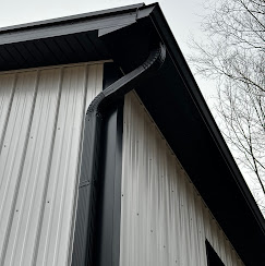 Seamless Gutters Installed Along A Clean Roofline 810-343-5551